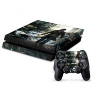 Sticker Watch Dogs Αυτοκόλλητο + 2 Controller Skin - PS4 Console