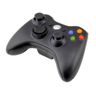 Wireless Gamepad Black With Adapter - PC / Xbox 360 Controller