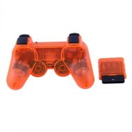 Wireless Gamepad Crystal Orange - Playstation 2 Controller