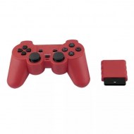 Wireless Gamepad Crystal Red - Playstation 2