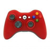 Wireless Gamepad Red With Adapter - PC / Xbox 360 Controller