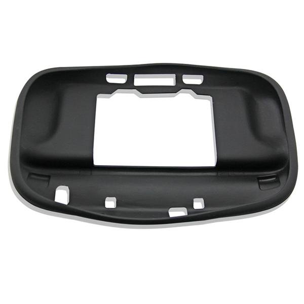 Silicone Back Case Skin Black Wii U Controller