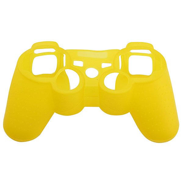 Silicone Case Skin Yellow PS3 Controller