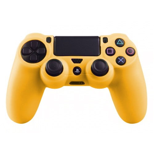 Silicone Case Skin Yellow PS4 Controller