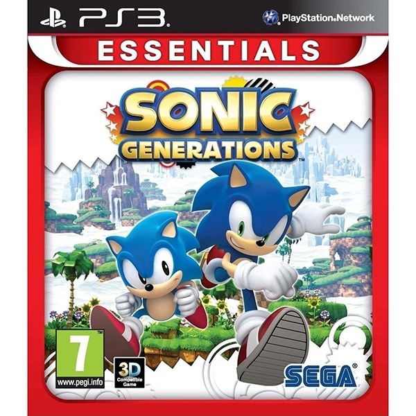 Sonic Generations Essentials - PS3 Game